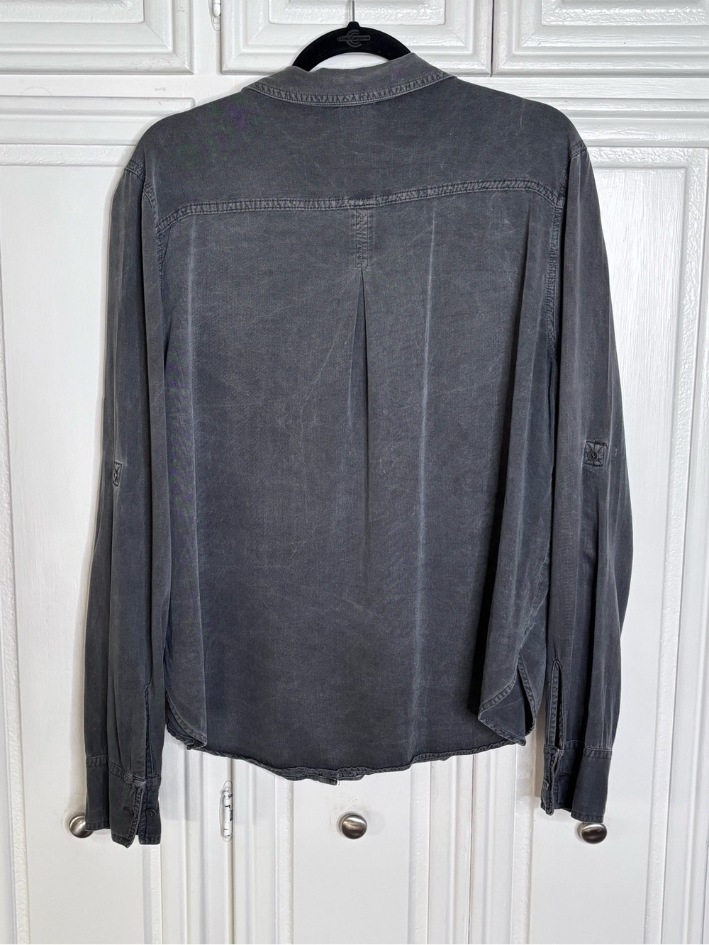 Rock & Republic Gray Button-Down Shirt - Picture 3 of 8